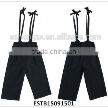 black viscose fashion suspenders for girls and women