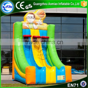 2016 giant inflatable basketball hoop basketball games for kids