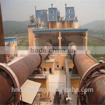 China cement rotary kiln plant manufacturer/full set cement production machine rotary kiln