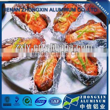 ISO Certificate quality 1050 aluminium package foil for cooking