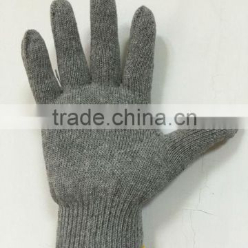 212 GREY 600 GRAMS 10 KNITTING COTTON SAFETY WORKING GLOVE