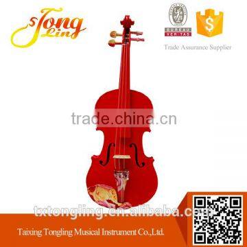 Red Colorful Violin With Cases TL-DS001