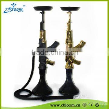 Cool design shisha Gun Shape hookah ak47 gun hookah M16 Hookah