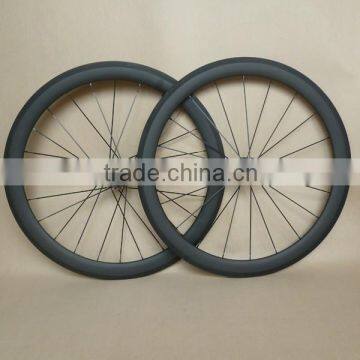 carbon fixed gear wheels 50mm bicycle wheelset track use 700c 20h front 24h rear