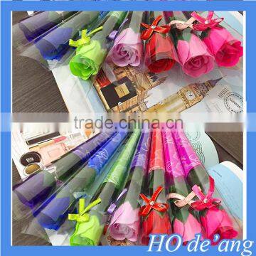 Hogift Valentine's Day Gift Soap Rose Flower For Christmas Gift photo-3