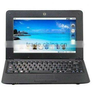 10inch mini laptops DDR 516MB,4GB, 8850 or Allwinner support Android 4.0 or Windows CE 6.0