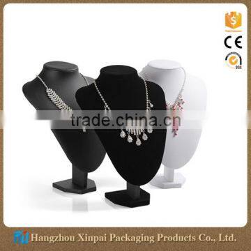 Custom High End Black Jewelry Display Stand For Necklace