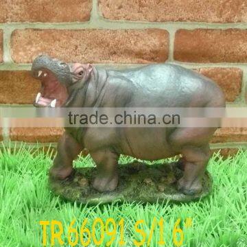 Hippo decoration,polyresin crafts