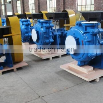 Heavy duty anti wear centrifugal slurry pump for mining solid slurries