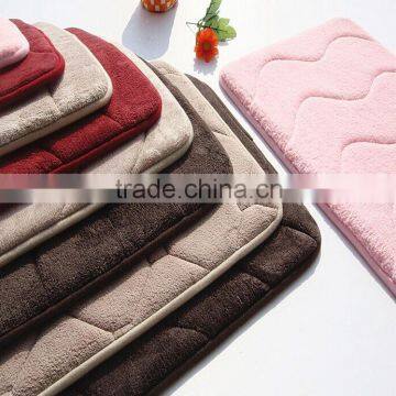 2014 Hot Sale bath mat set/Memory foam bath mat_ Qinyi