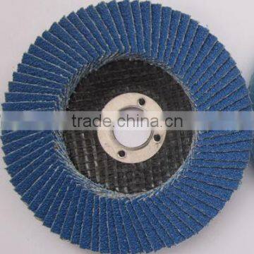 5'' Zirconia Alumina Abrasive Flap Discs For Stainless Steel 80m/s