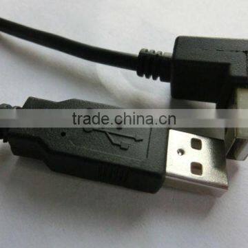 good quality/copper/high 2.0 USB AM to AM up angle cable factory