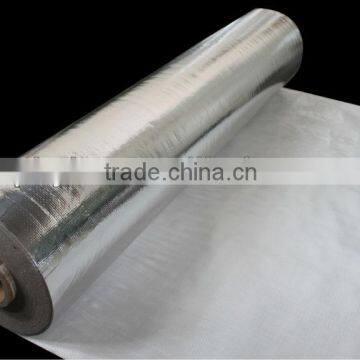 Blue coating radiant barrier bubble foil insulation material for building