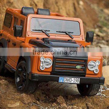 Licensed Land Rover Children Battery Car With RC Ride on Car photo-4