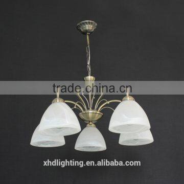 Alibaba de bowl glass chandelier from Coozen Seller Factory for decoration