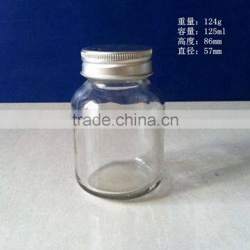 30ml 125ml small pill medicine glass bottle