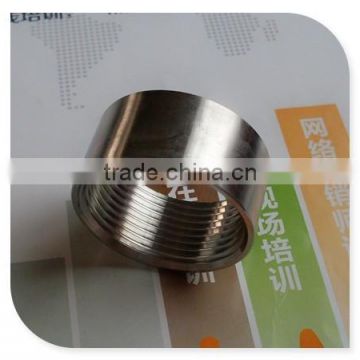 SUS304 Stainless steel threaded fittings bspt half coupling