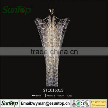 home decoration crystal ceiling lamp / energy saving crystal lighting /modern crystal lighting