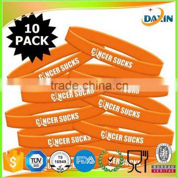 2016 Hot selling wholesale cheap custom silicone bracelet