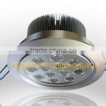 12W LED Ceiling Light, high bright energy saving down light, round ceiling spotlight