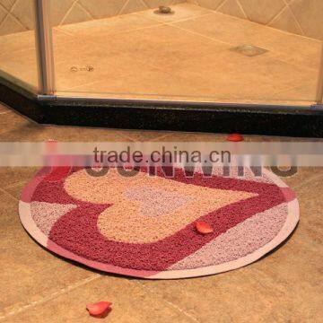 New Product Bathroom mat ! PVC Patchwork Anti-slip Bathroom mat