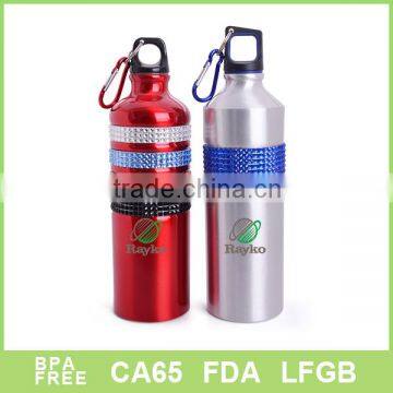 750ml single wall Aluminum sport water bottle