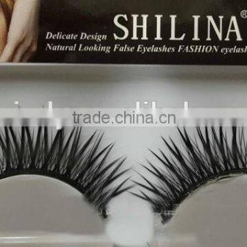 Factory high quality cross and thick handmade false eyelashes extension