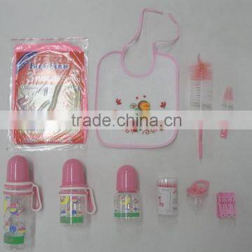 FB1001-3 10pcs in one set Bambino gift set baby feeding bottle