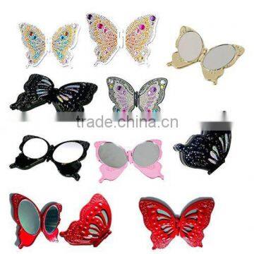 Butterfly shape gift & purse mirror