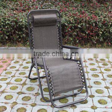 Portable Folding Zero Gravity Chair With Pillow photo-2