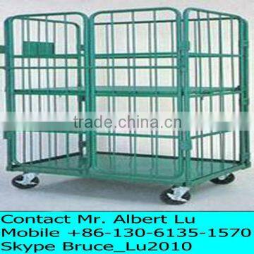 Warehouse Storage Metal Platform Trolley