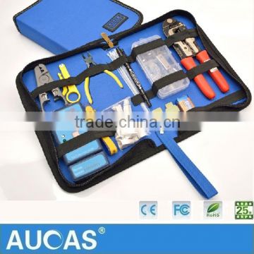 Taiwan Manufacture Bag Package Network Cable Crimping Tool Kit Set