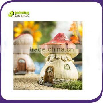 Wholesale Resin garden mini mushroom set