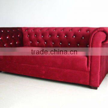 100%cotton slub velvet fabric for sofa cover