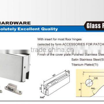 Good Quality Hardware Glass Patch Fittings