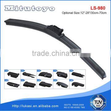 Best selling hybrid wiper blade new design universal soft wiper blade for Camery 2012