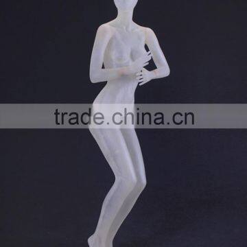 Abstract Plastic Female Mannequin, Transparent Sitting Mannequin photo-4