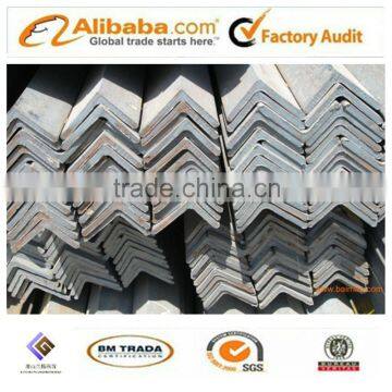 2016 China best selling steel angle bars sizes in length 6m-12m from steel origin Tangshan