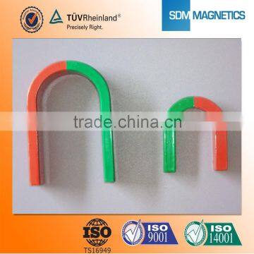 Cheap custom permanent special u shaped magnets for children