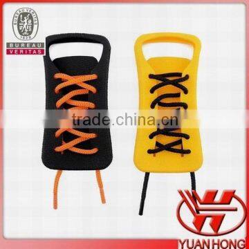 Custom colored polyester shoelaces