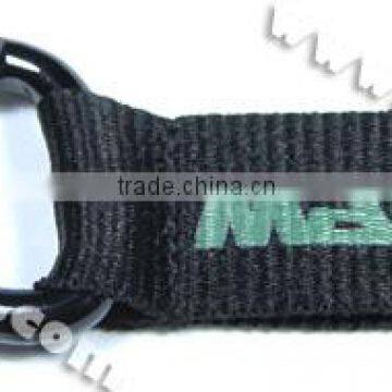 short black keyring lanyard