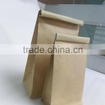 High end atmosphere kraft paper packaging bag