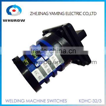 Welding Machine Switch KDHC-32/3 3 Knots 3 Poles 32A 3 Positions Step Switch 6 Pcs Contacts Changeover Rotary Switch photo-3