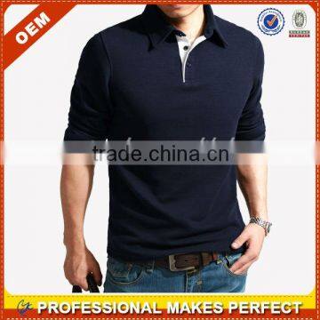 custom polo shirt embroidery design for men(YCP-B0068)