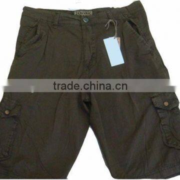 100% cotton men bermuda short stock