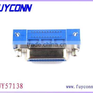 57 CN female Right Angle PCB Mount Centronic Connector 14pin DIP Type