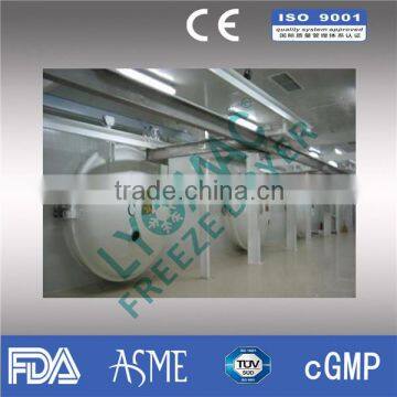 4800KG drying capacity food freeze dryer--Steam heating