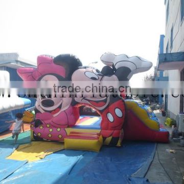 Mickey mouse inflatable bouncer/ bouncy house for kids and adults