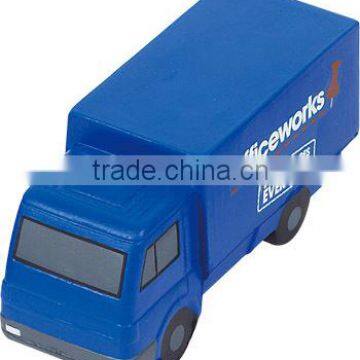 Anti-stress PU foam truck toys for kids