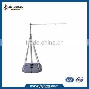 wholesale water flags with adjustable poles and water base